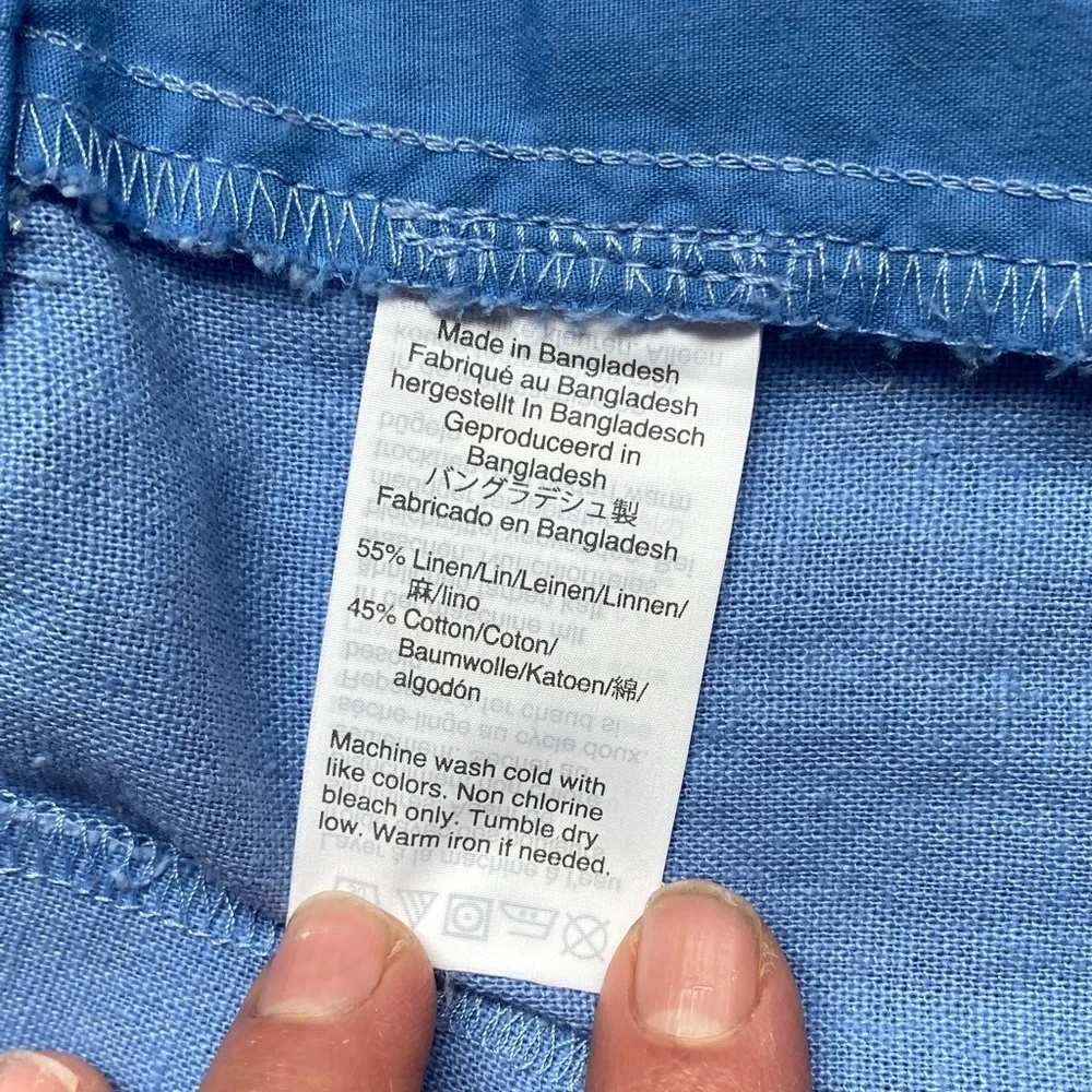 J. Crew Azure Scallop Shorts